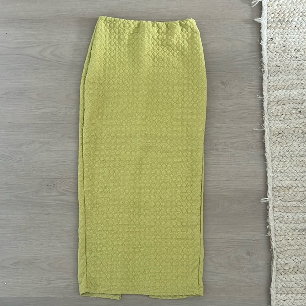 Green Midi Skirt BRAND NEW